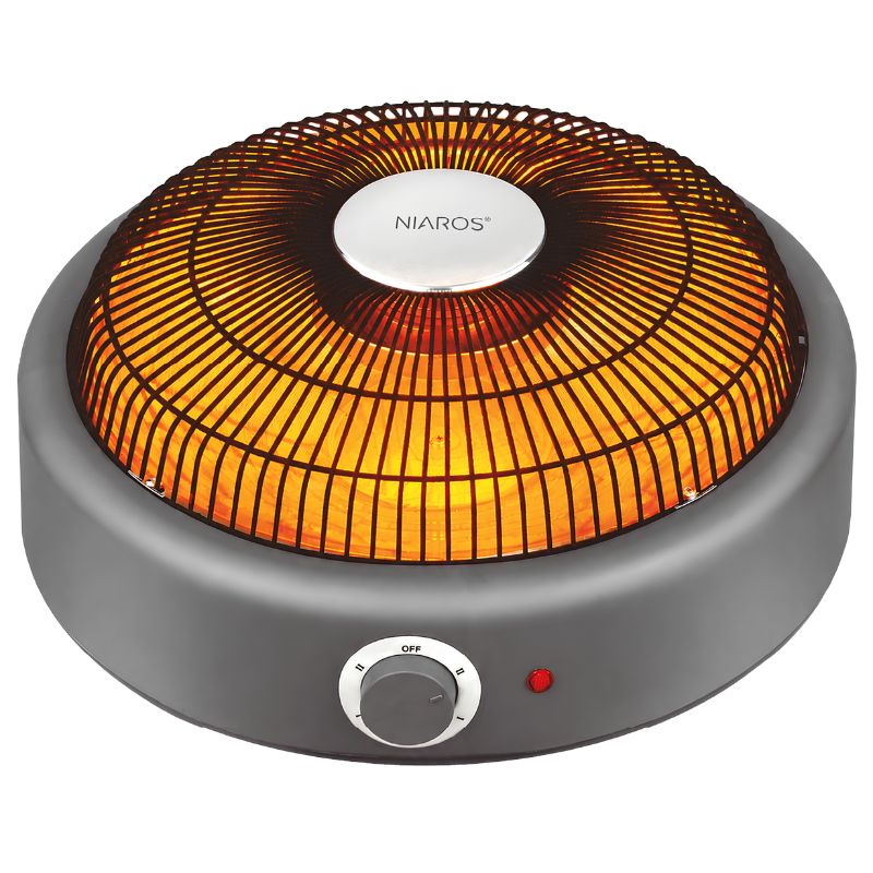 Brasero Eléctrico Cerámico Naltio 900 W con Antivuelco - Ref. 301010018