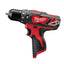 Taladro Percutor Subcompacto Milwaukee M12 BPD-0 12 V 30 Nm - Ref. 4933441950