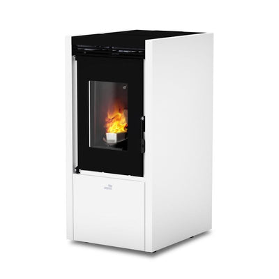 Estufa Pellet Garda 9 8,7 kW Blanca Cointra - 23044844