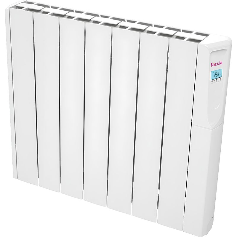 Emisor Térmico Fluido Fácula Serie Z Z1200AD 1200 W Programable 7 Elementos Blanco