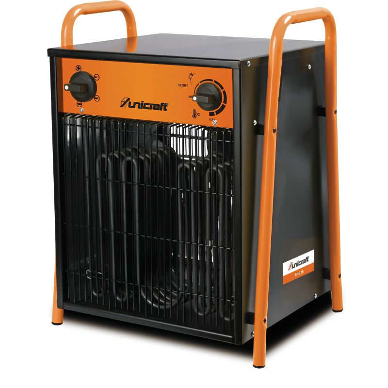 Calefactor Eléctrico Portátil UNICRAFT EHG 15 15 kW 400 V - 6510015
