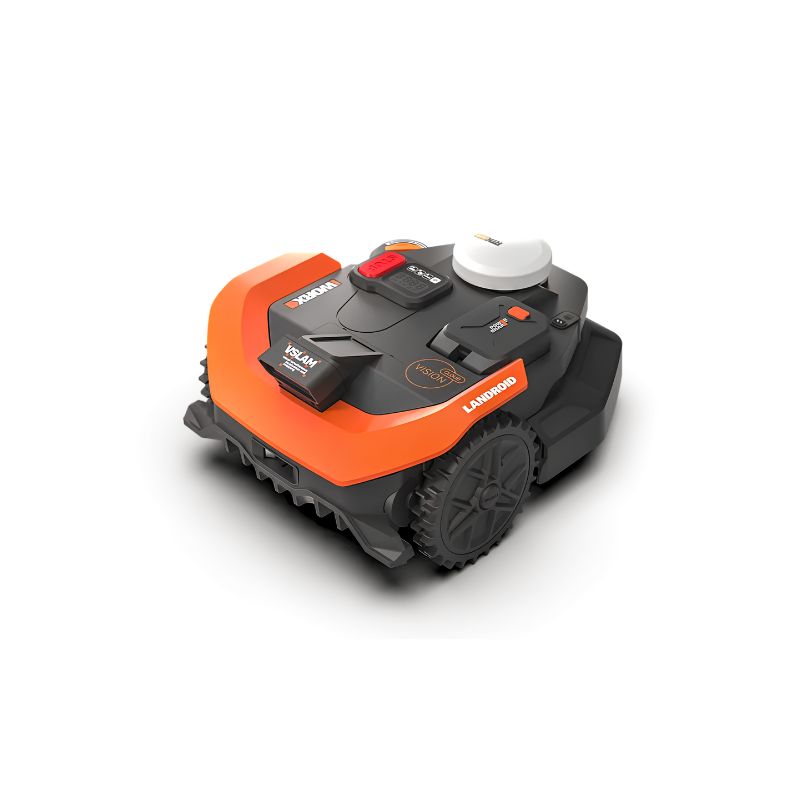 Robot Cortacésped WORX Landroid Vision Cloud WR312E 1200 m² RTK sin Cable Perimetral