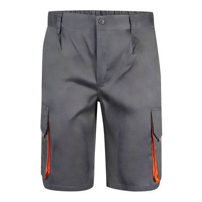 Bermudas Multibolsillo Gris/Naranja Velilla - 103007