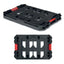 Adaptador 542x356x61 caja Negro X Block base KISTENBERG