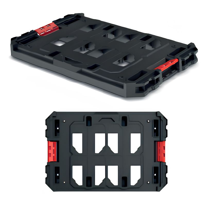 Adaptador 542x356x61 caja Negro X Block base KISTENBERG