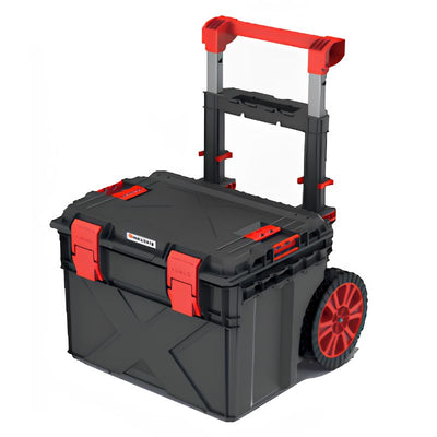 Caja de herramienta modular con ruedas 542x540x390 Negro X Block base KISTENBERG