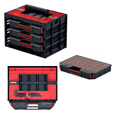 Modulo de 3 cajas organizadores 415x290x295 KISTENBERG