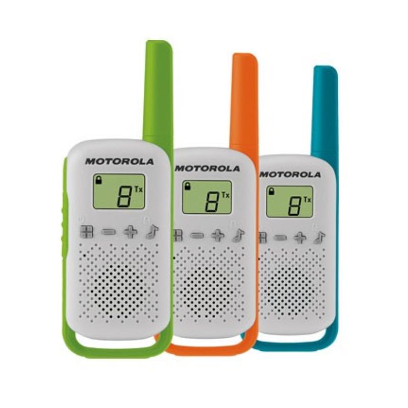 Walkie Talkie T42 Triple Pack Motorola