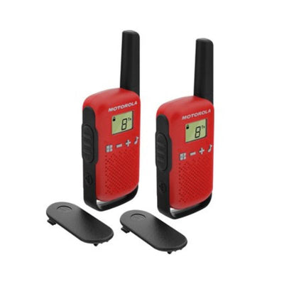 Walkie Talkie T42 Red Pack Motorola