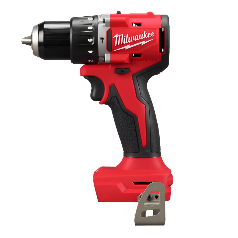 PowerPack Milwaukee M18 Taladro Percutor + Amoladora 115 mm + Martillo SDS-Plus 26 mm + 3 Baterías + Cargador + Bolsa)