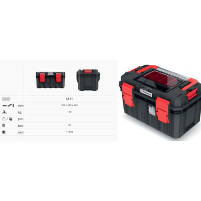 Caja de herramientas 450x280x264 S-BLOCK KISTENBERG 94704