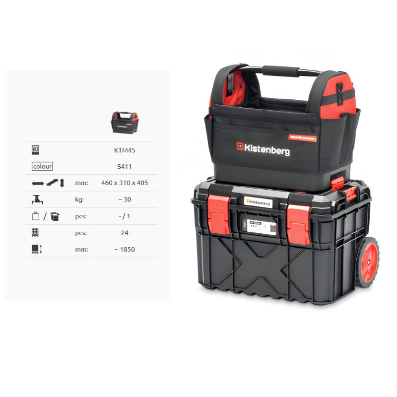 Bolsa herramienta base reforzada. Tasker Max KISTENBERG
